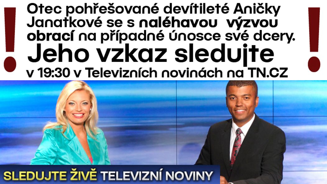 Stedujte živě televizní noviny