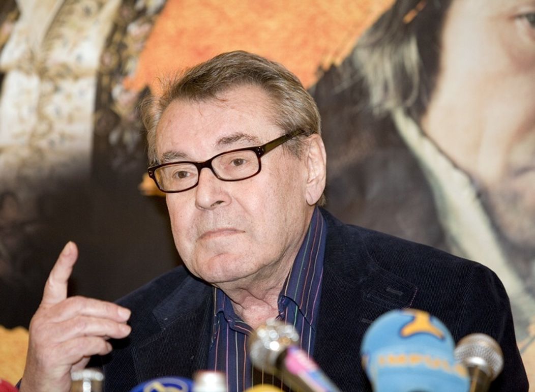 Miloš Forman, režisér snímku Hoří, má panenko