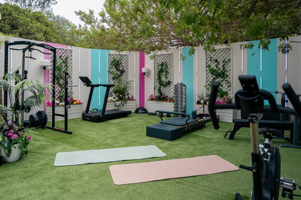 Love Island - fitness zóna