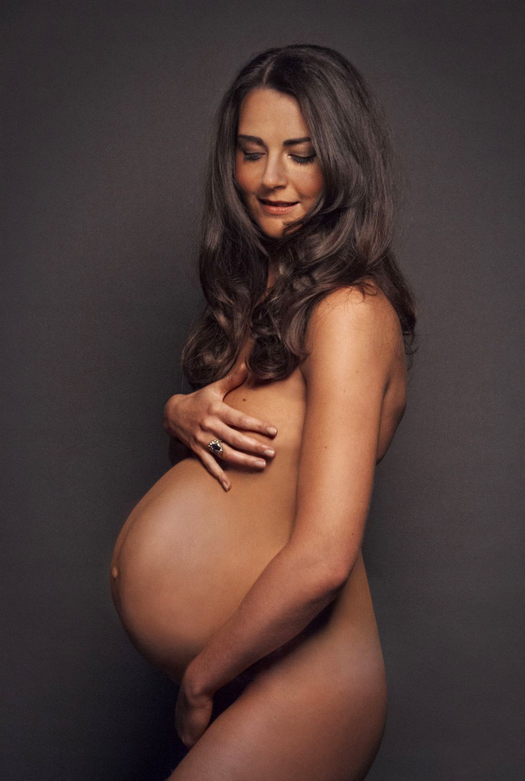 Kate Middleton před porodem