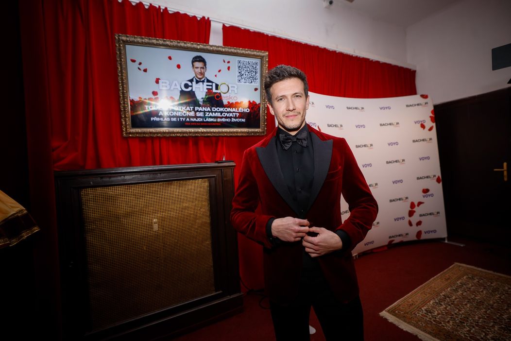 Jan Solfronk na finále Bachelora.