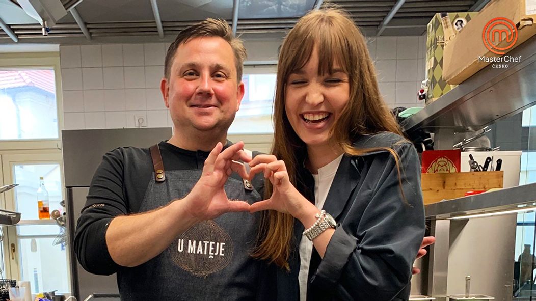 MasterChef: Kristína Nemčková na stáži u Jana Punčocháře