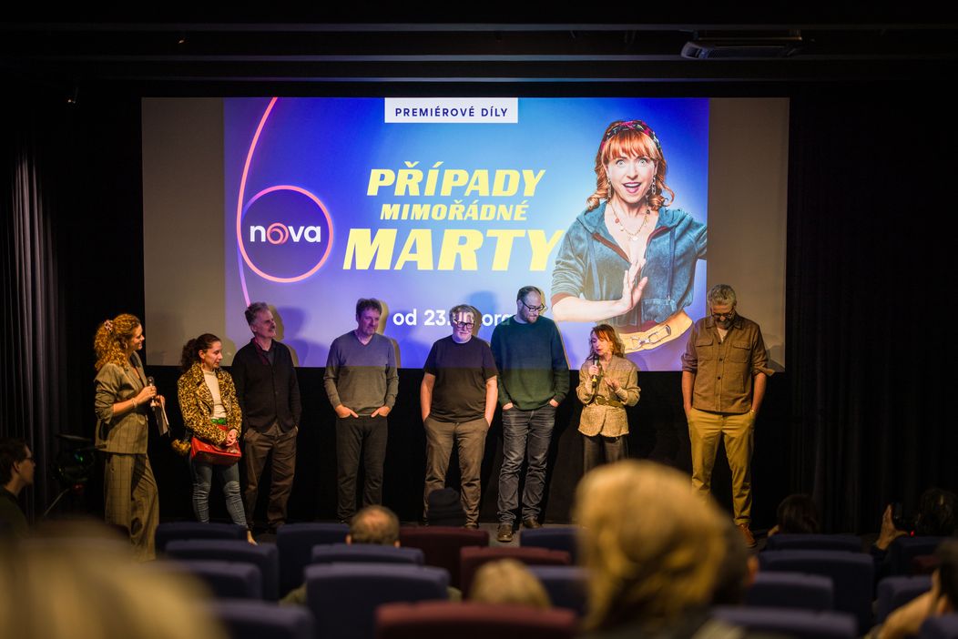 Herci představují druhou řadu Případů mimořádné Marty v kině Edison