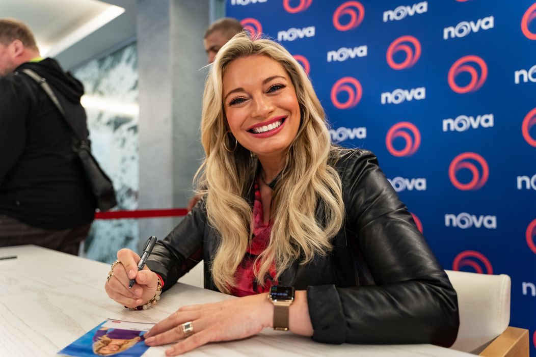 Lucie Borhyová na Dni otevřených dveří na Nově