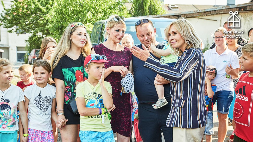 Mise nový domov - Tereza Pergnerová s rodinou