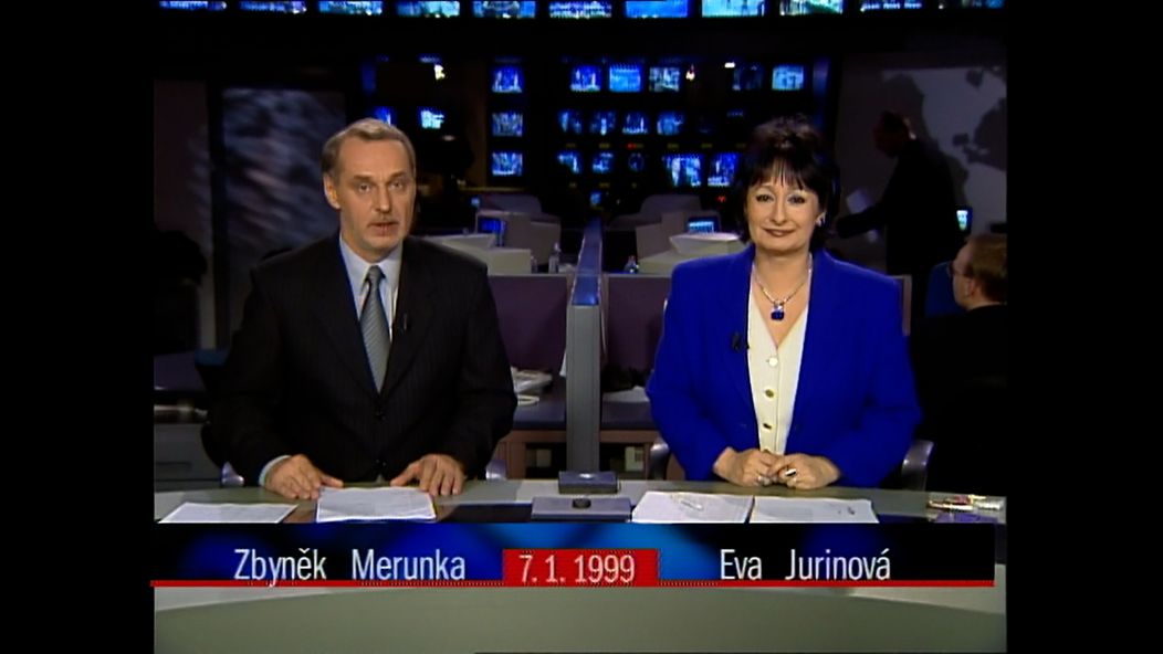 Moderátoři Zbyněk Merunka a Eva Jurinová
