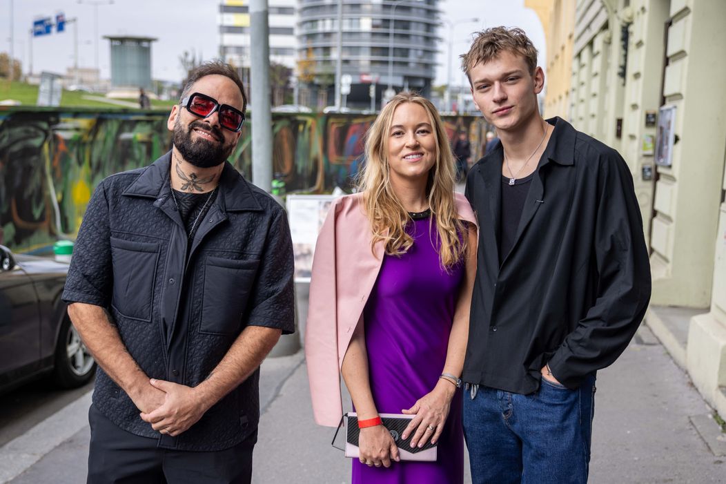 Jiří Burian, Karolína Zalabáková a Tom Pšenička