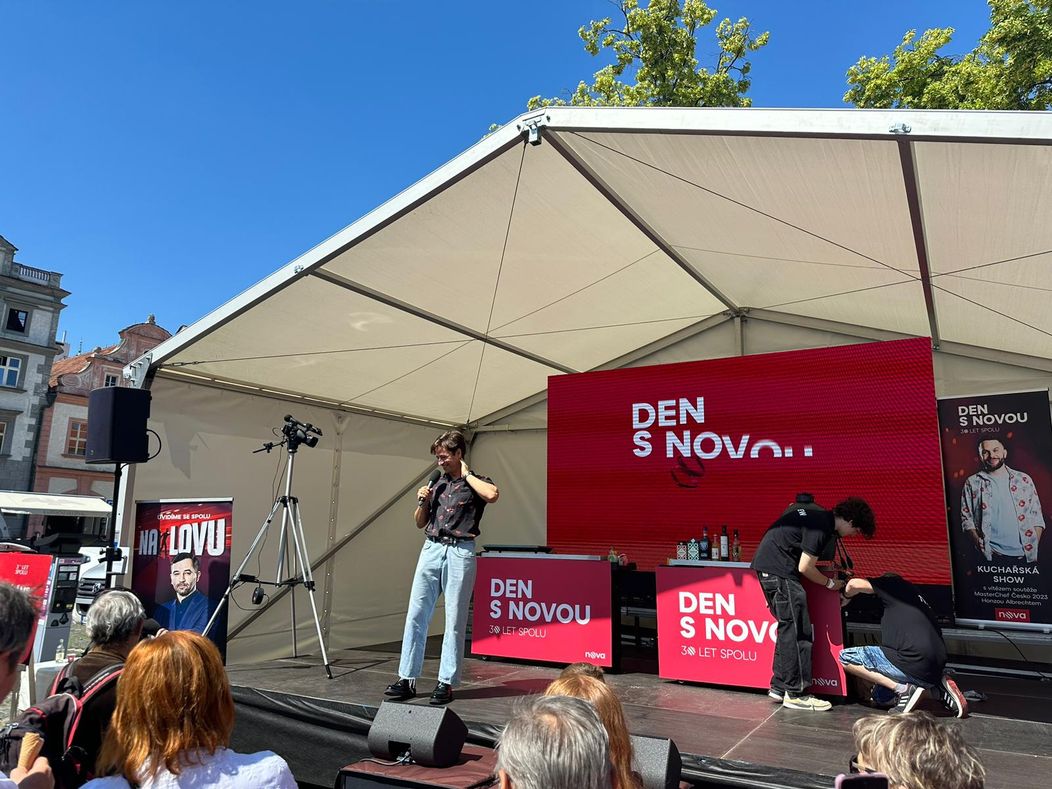 Milan Peroutka na Dni s Novou v Litoměřicích