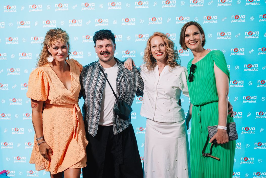 Kateřina Pechová, Martin Schreiner, Kristina Kloubková a Dagmar Honsová