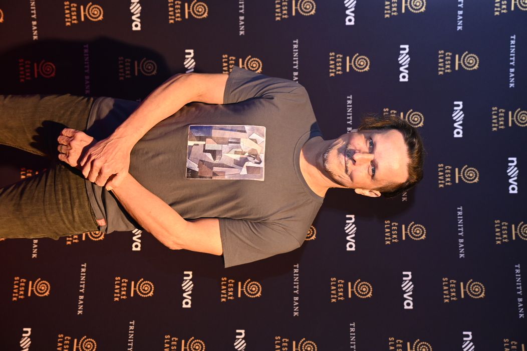 Michal Malátný na tiskové konferenci Český slavík 2023.