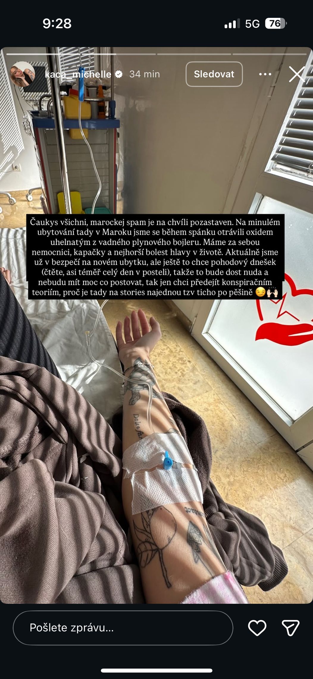 Hvězdy Love Islandu v kritické situaci. Ozvali se z Marocké nemocnice.