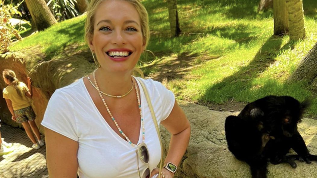Lucie Borhyová na dovolené ve Španělsku