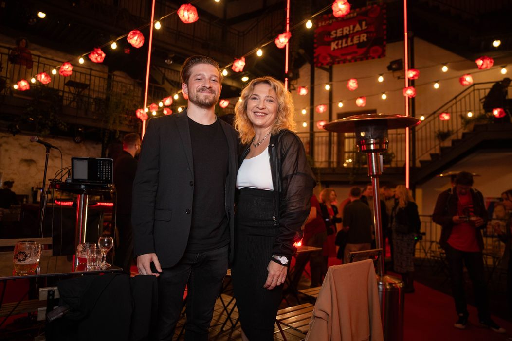 Herec Filip Červenka a režisérka Tereza Kopáčová