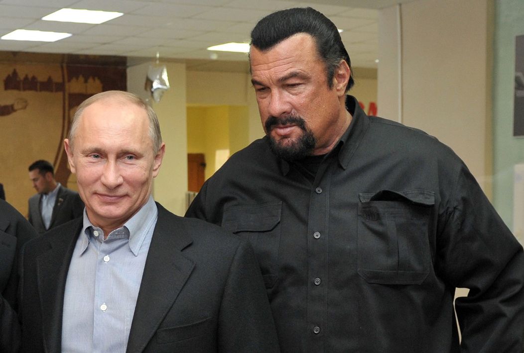 Steven Seagal a Vladimir Putin