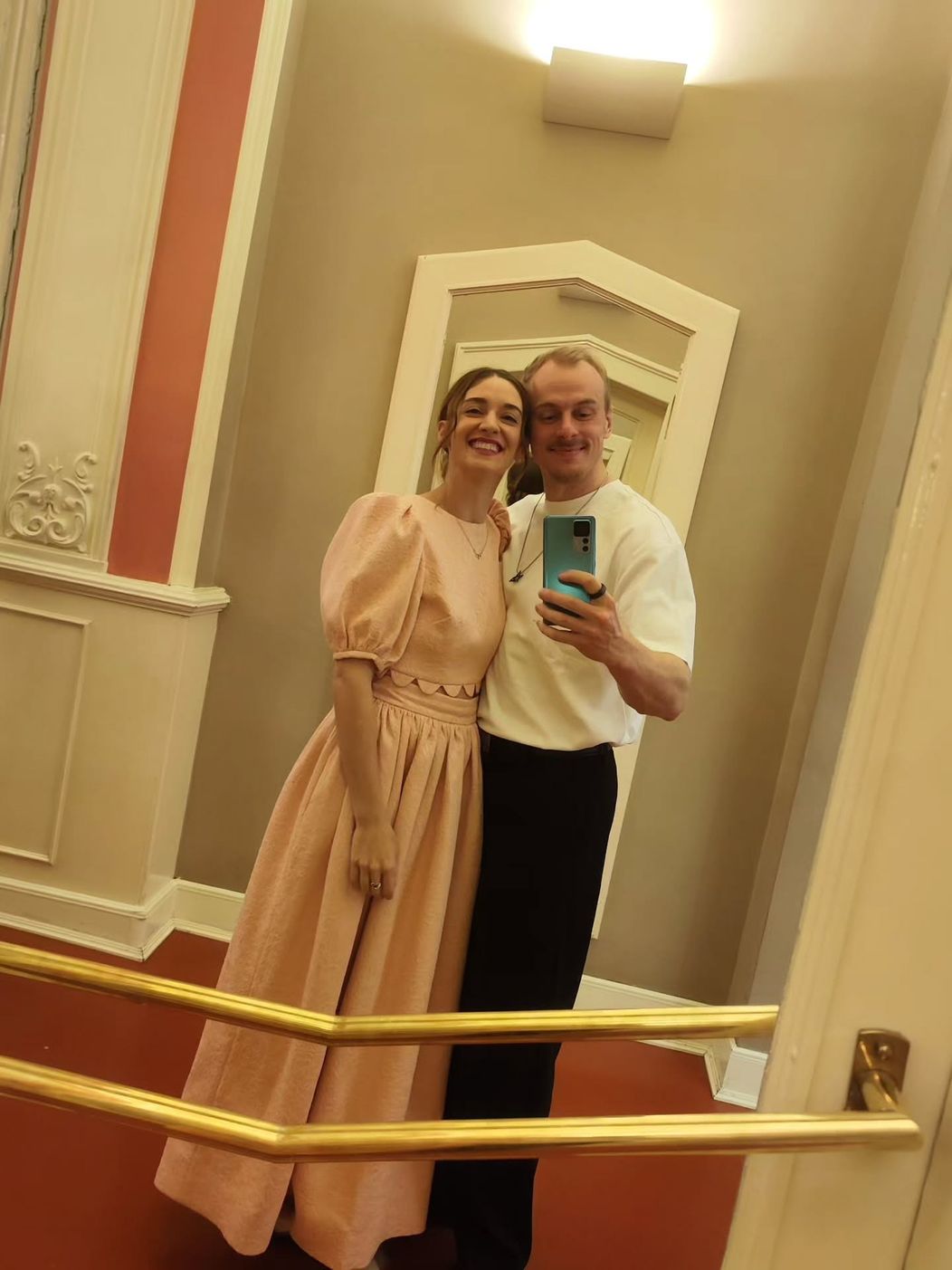 Herečka Marta Dancingerová s parnerem Vojtou Hlaváčkem (3)