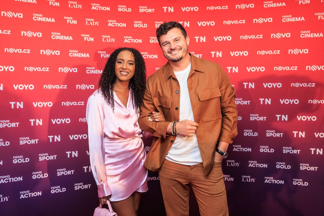Tisková konference TV NOVA: Rebecca Diatilová a Roman Staša
