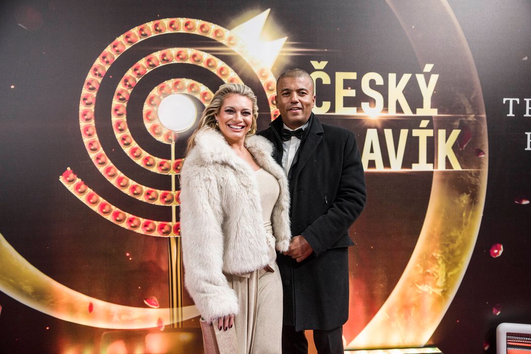 Lucie Borhyová a Rey Koranteng