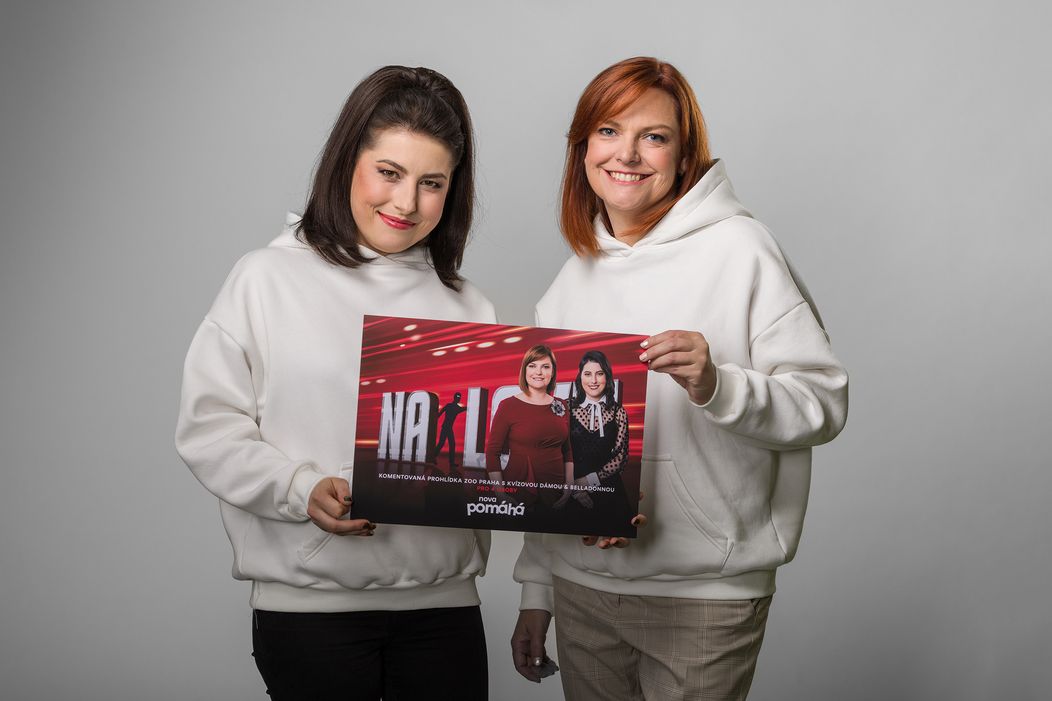 Kvízová dáma - dražba mikiny od TMBK pro organizaci Patron dětí