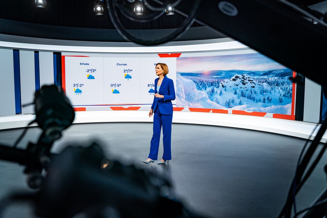 Den otevřených dveří TV Nova: Studio Počasí