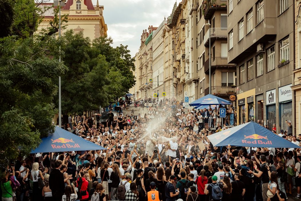 Vyhlášení vítězů Red Bull Steep Street