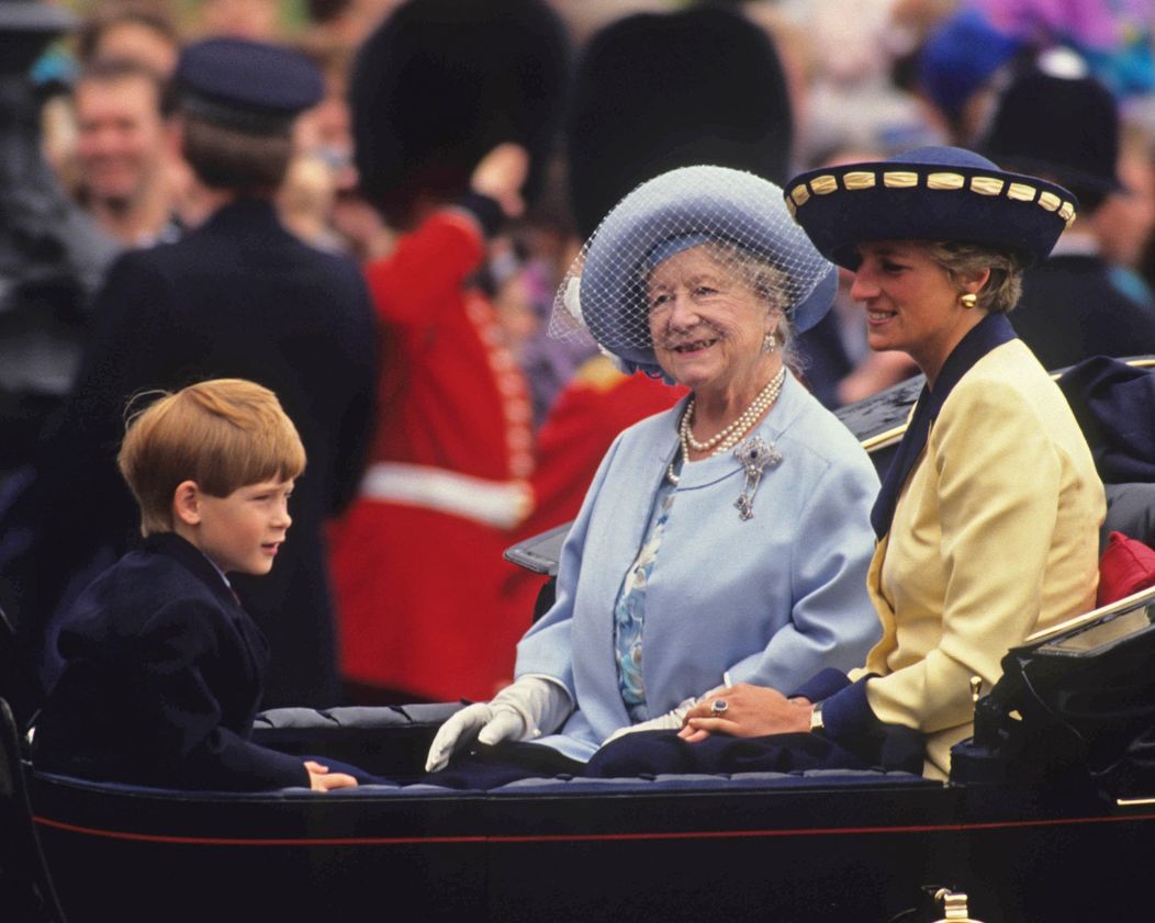Princezna Diana v kočáře