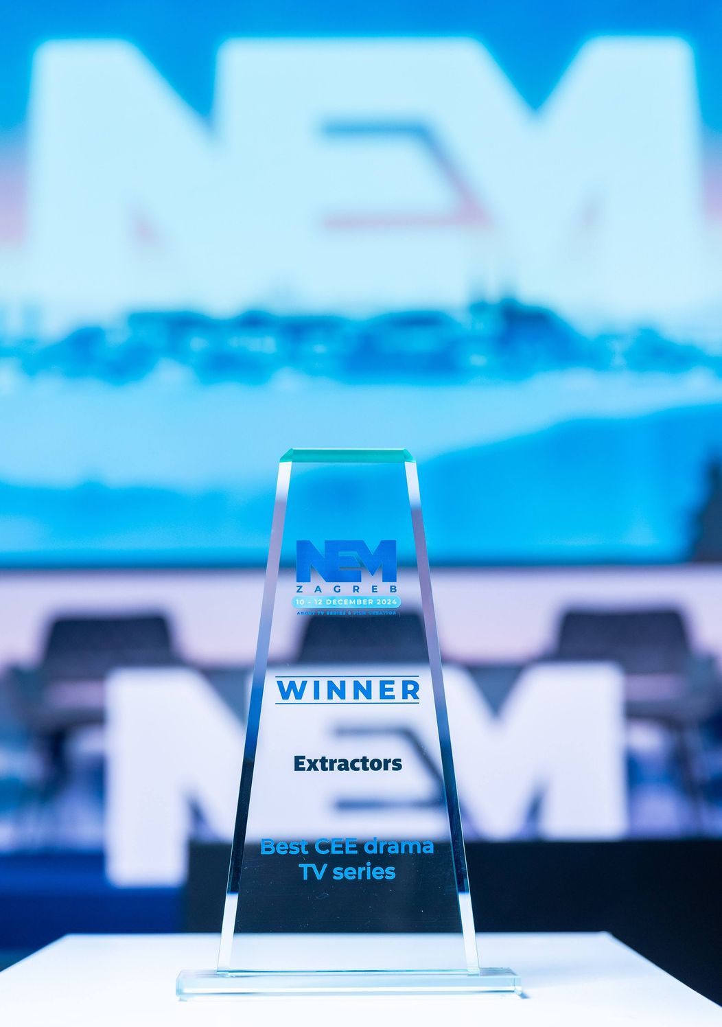 Fotografie ceny z NEM Awards 2024