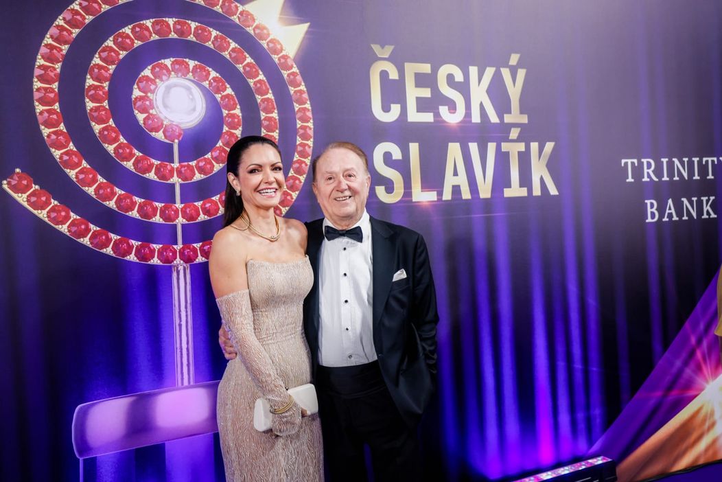 Český slavík 2024 - Petr Janda a manželka Alice