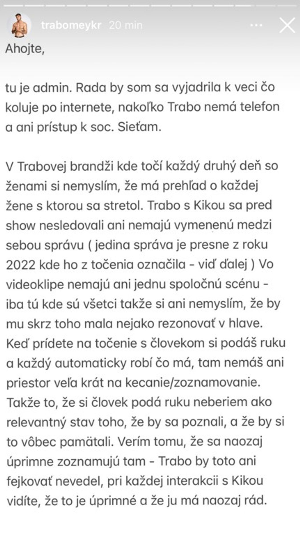 Love Island - Kristi a Trabo