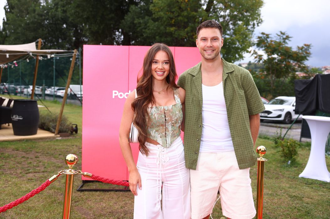 Petr Havránek a Gabriela Gašpárová na tiskové konferenci