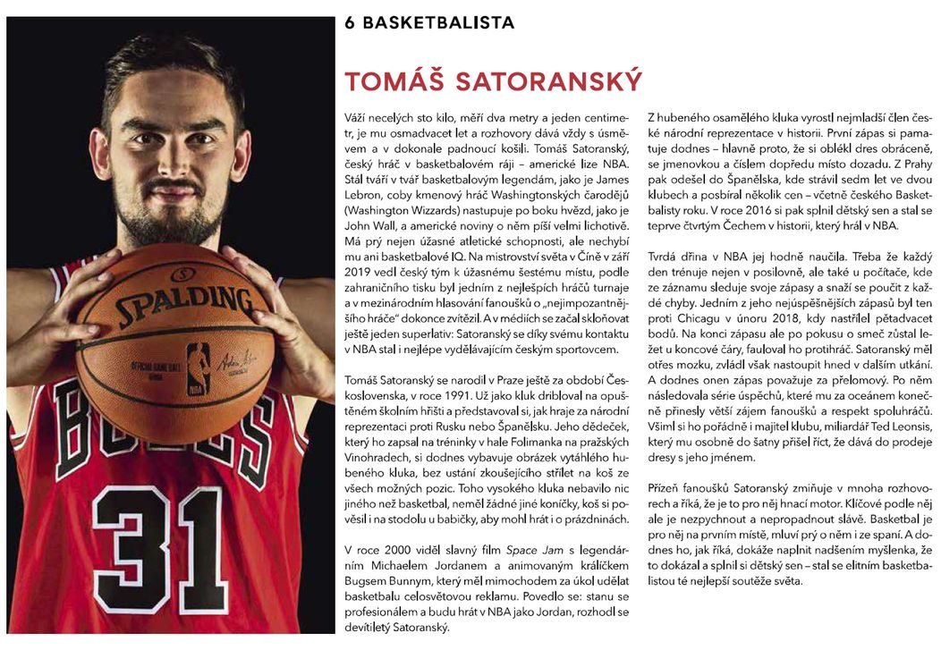 100 ČESKÝCH IKON PODLE TV NOVA - Basketbalista