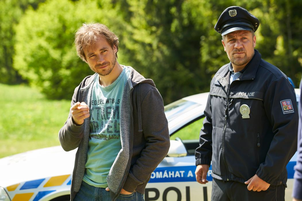 Policie Modrava natáčení