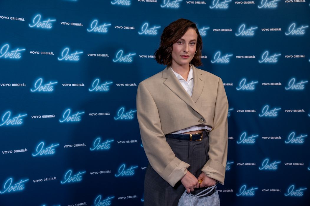 Anna Fialová na premiéře třetí řady Ivety