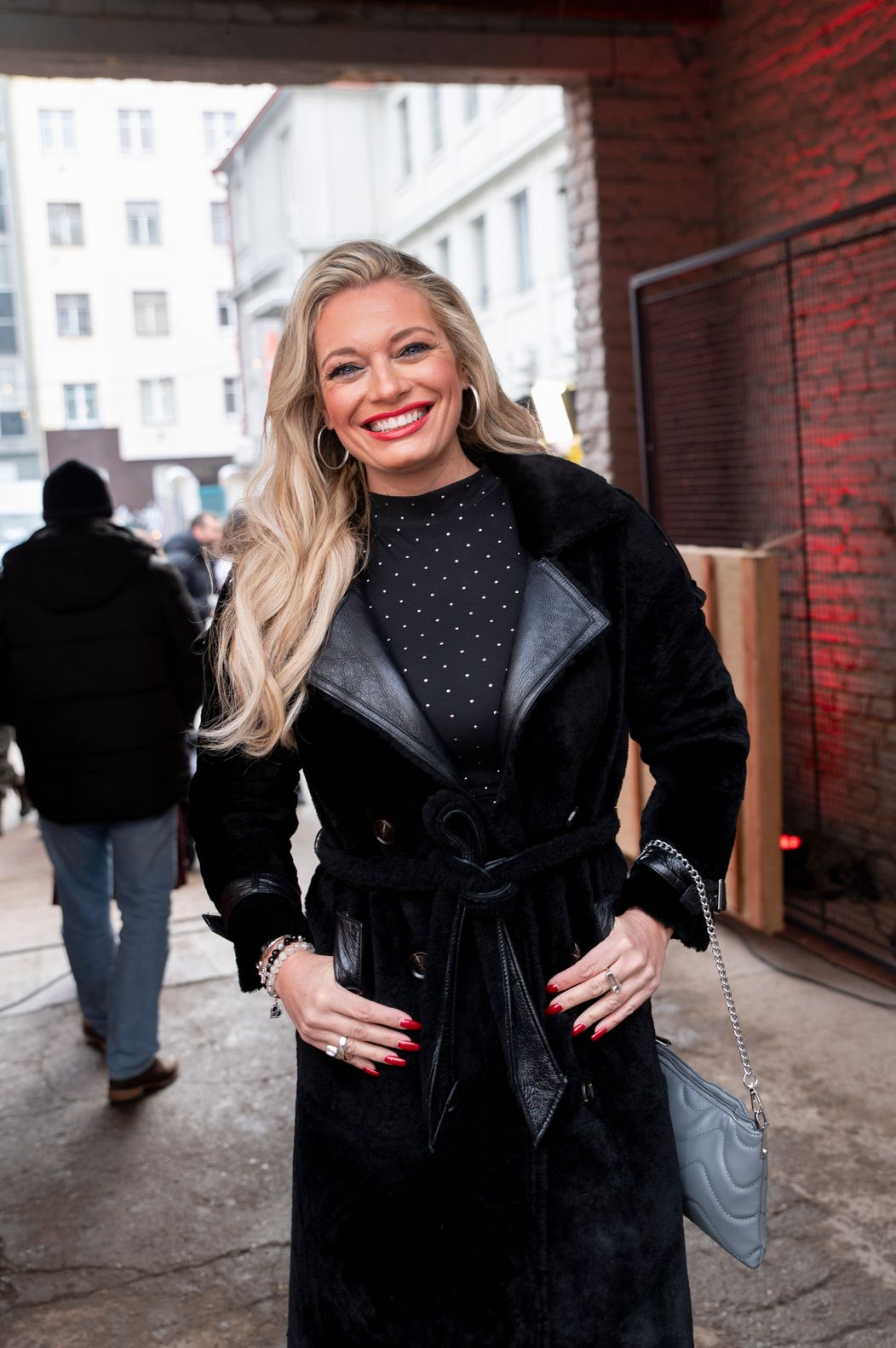 Lucie Borhyová na tiskové konferenci TV Nova k jarnímu schématu 2024