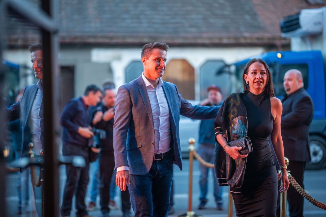 Agáta Hanychová a Miroslav Dopita