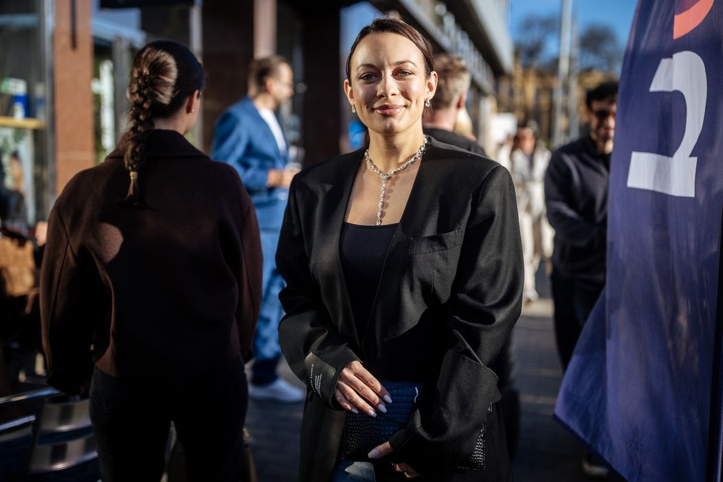 Veronika Petruchová dorazila na premiéru v elegantním stylu