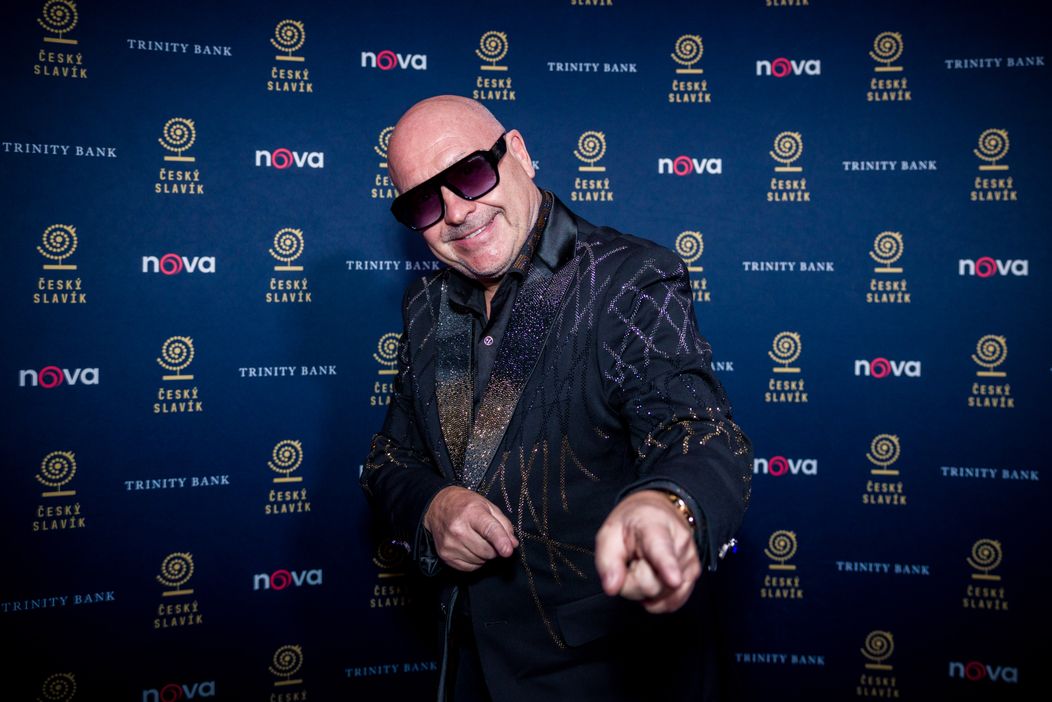 Michal David na warm up party k Českému slavíkovi 2025