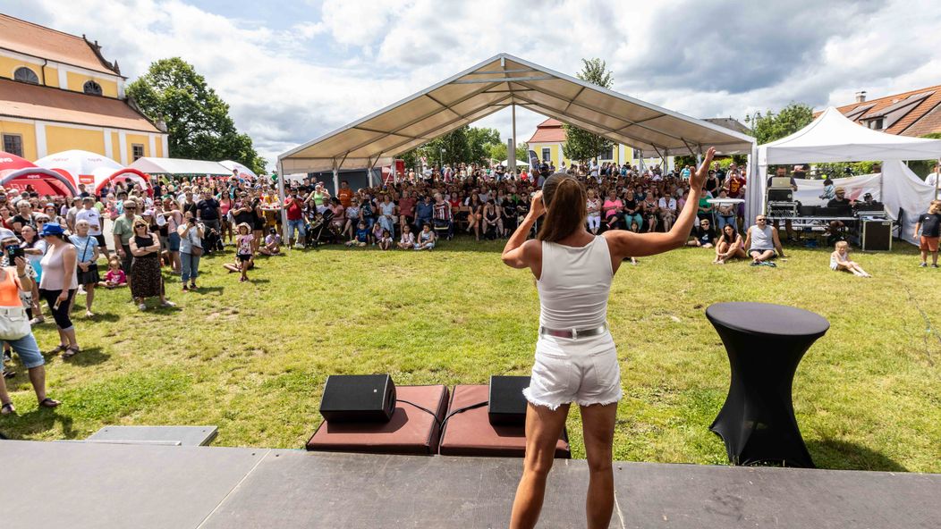 Šárka Vaňková měla koncert na Dni s Novou v Chlumu u Třeboně