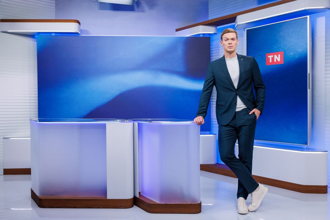 David Chmátal v novém studiu TN Live