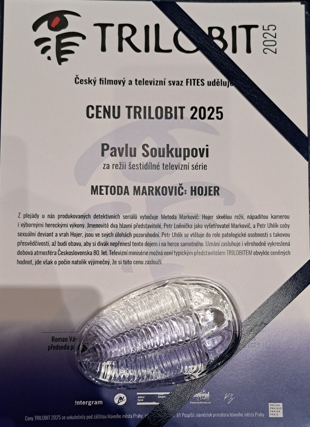 Metoda Markovič: Hojer získala cenu TRILOBIT (4)
