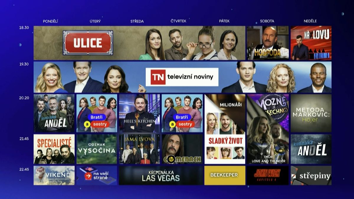 Program na podzim: Kdy se vysílají oblíbené pořady na Nově | TV Nova