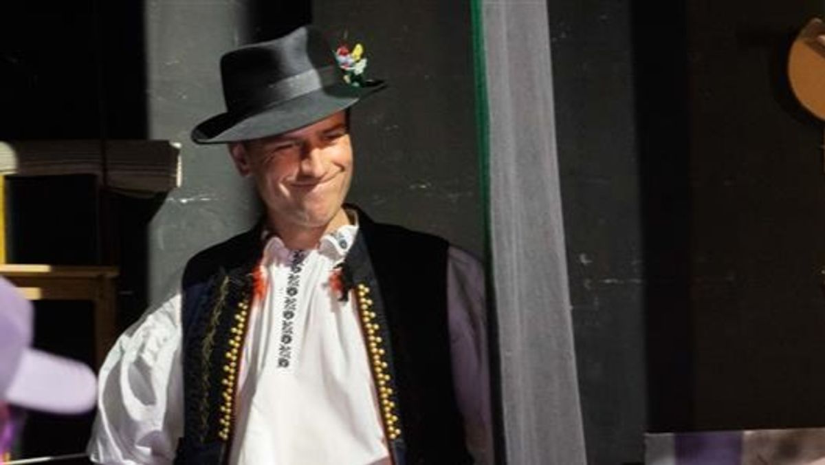 Ondřej Studénka z Ulice: Nedávno překvapil na folklórní akci