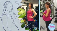 Krásné VIDEO: Takhle rostlo bříško mamince v průběhu těhotenství