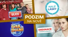 PODZIM NA NOVĚ: Nepropásněte starty oblíbených pořadů a žhavých novinek! Herci prozrazují, na co se těšit