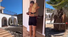 Kryštof a Denisa ve staré vile Love Islandu. Dnes už jsou z ní jen ruiny