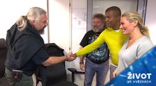Splněný sen v zákulisí TV Nova: Pan Jiří se potkal i s moderátorskými hvězdami!
