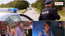 Zásah policie, zkrvavený Hugo, dva únosy a těžká nehoda! VIDEO