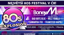 80s Explosion: Největší hvězdy osmdesátek míří do Prahy. Na živo můžete vidět například Boney M!