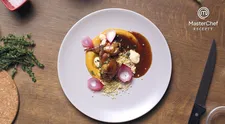 MasterChef recepty: Králík na červeném víně a zeleninové pyré podle Olivera Pape