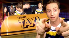 NOVA TAXI, 1. díl: Sokol prozradil, kdo je nejošklivější soutěžící Tvojí tváře. Peroutka se nestačil divit