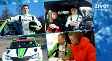 ADRENALINOVÁ VÝZVA: Zvládla Inna Puhajková navigovat mistra světa při rallye závodu? VIDEO